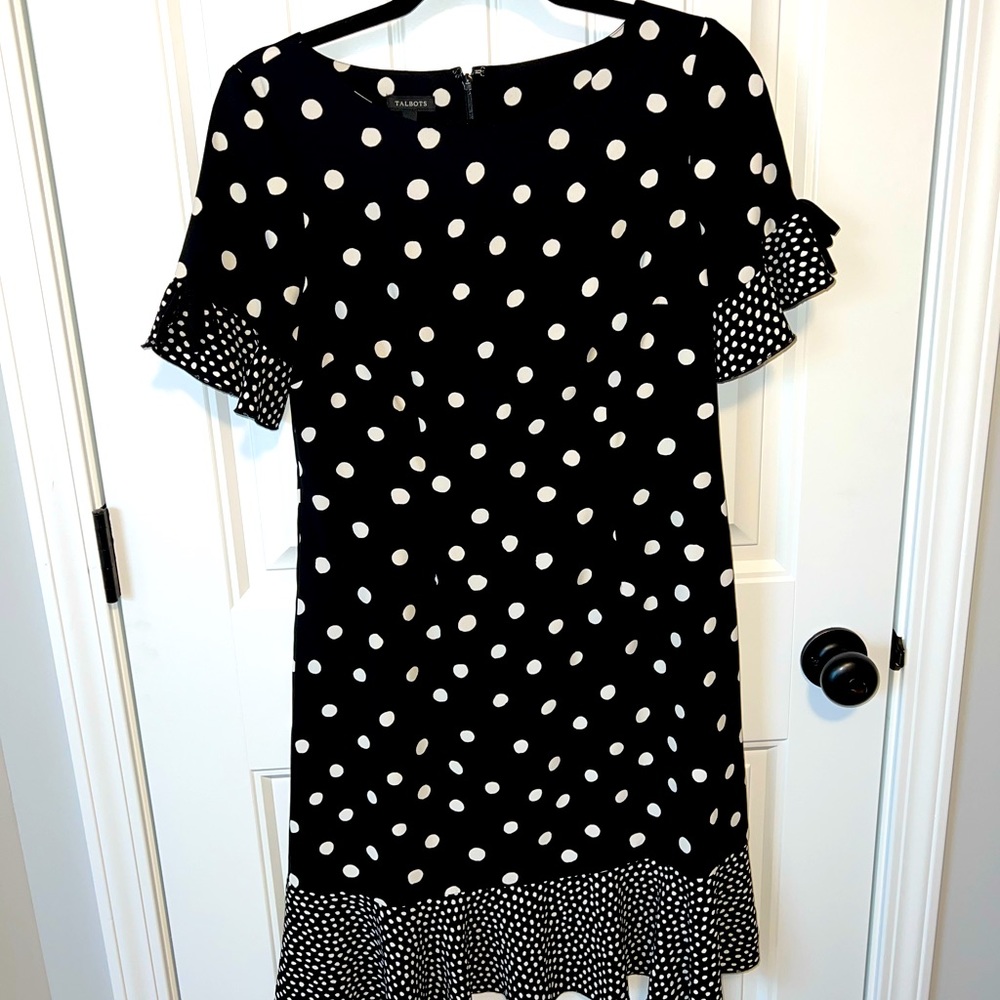 Polka dots Talbots dress